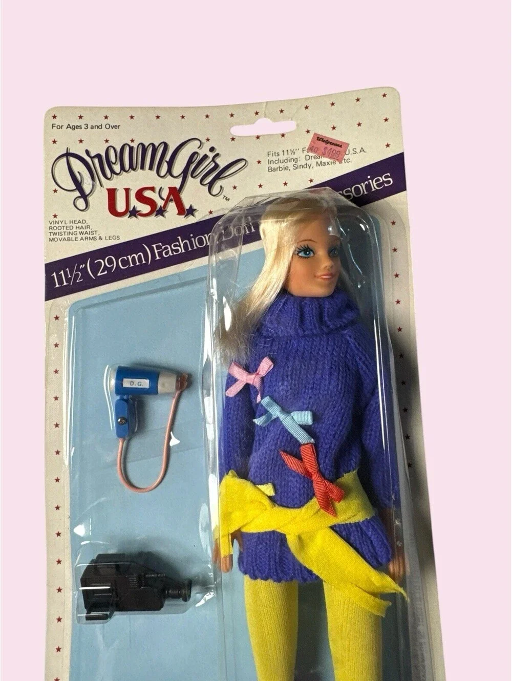 Vintage Dream Girl USA 1986 BBI Toys 11 1/2